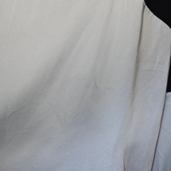 Reiss Womens 6 Addison Mixed Media Cardigan Top Blouse Blue Cashmere Wool Blend - Picture 11 of 13